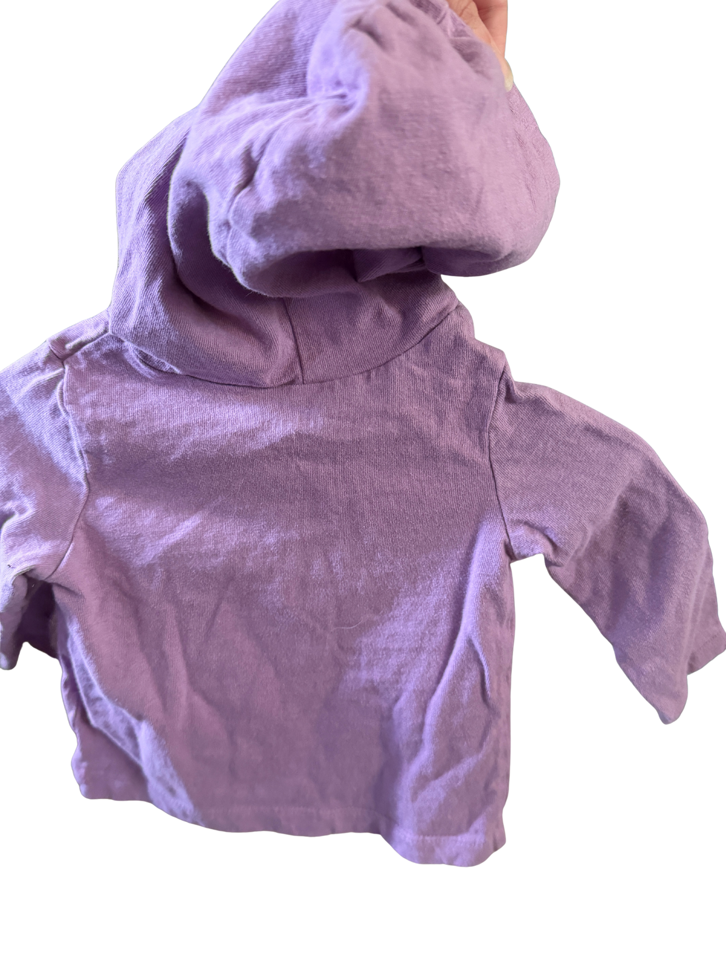 Carter’s Purple Fox Hoodie Tee – 9M