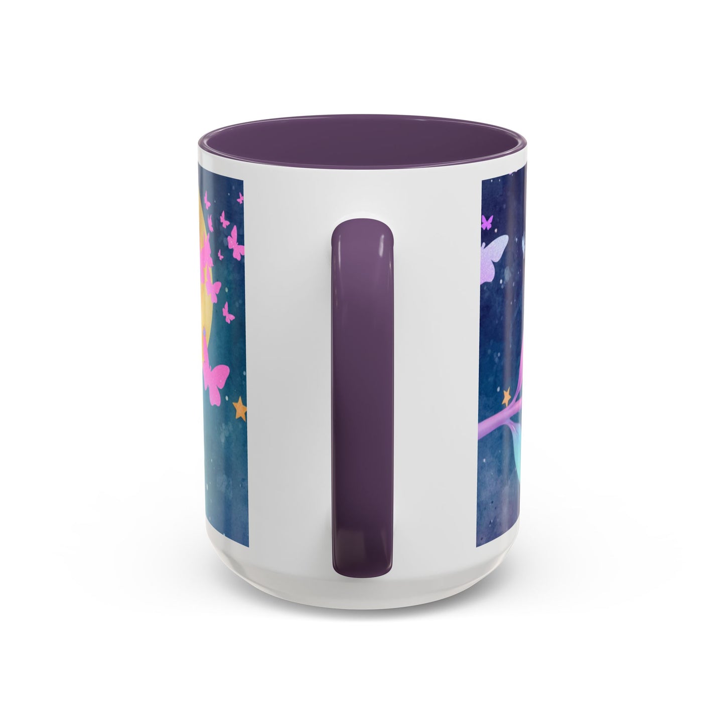 Cute Owl Coffee Mug – "You Are Stardust & Strength" Accent Ceramic Mug