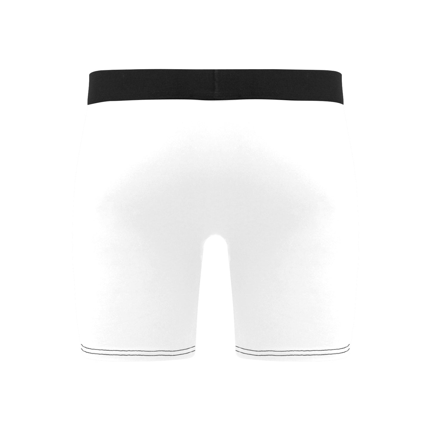 HODL Crypto Boxer Briefs • Men’s Long Leg Underwear • $BTC All‑Over Print • Soft Stretch