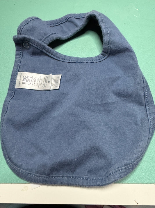 Striped Baby Bib – Just One You by Carter’s – Blue Cotton – One Size
